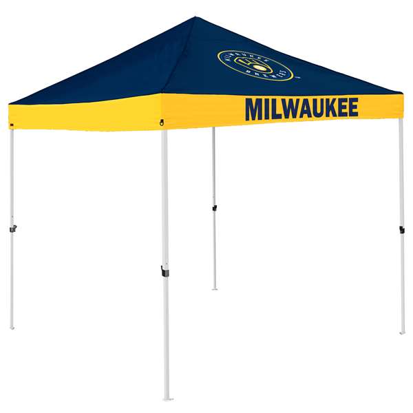 Milwaukee Brewers 9 X 9 Canopy - Tailgate Tent with Carry Bag
