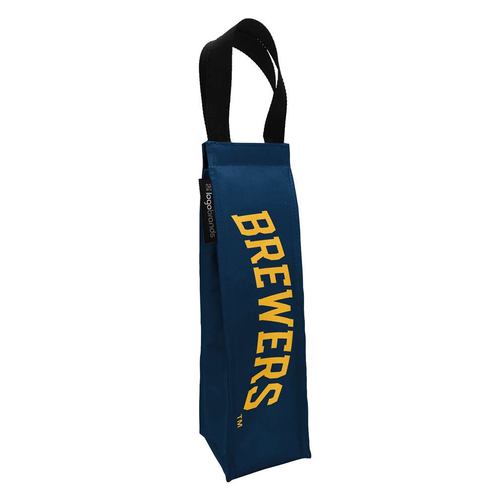 Milwaukee Brewers Wine Tote Bag