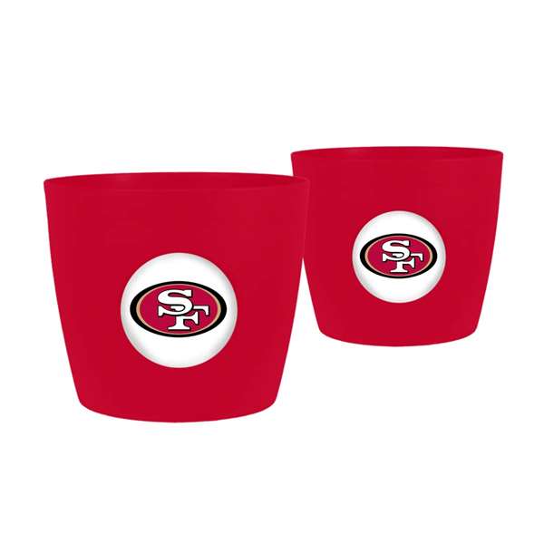 San Francisco 49ers Two-Pack Button Pot Set