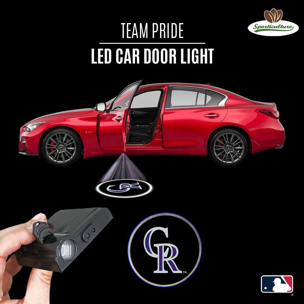 Colorado Baseball Rockies LED Car Door Light
