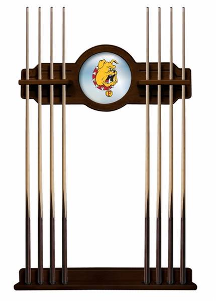 Fsu Rack Ferris State University Solid Wood Cue Rack with a Navajo Finish