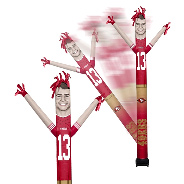 San Francisco 49Ers Brock Purdy 13 Inflatable Crazy Sports Player 8 ft Tall