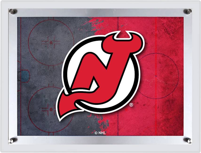 New Jersey Devils 32 in. x 23.5 in. Backlit LED Sign