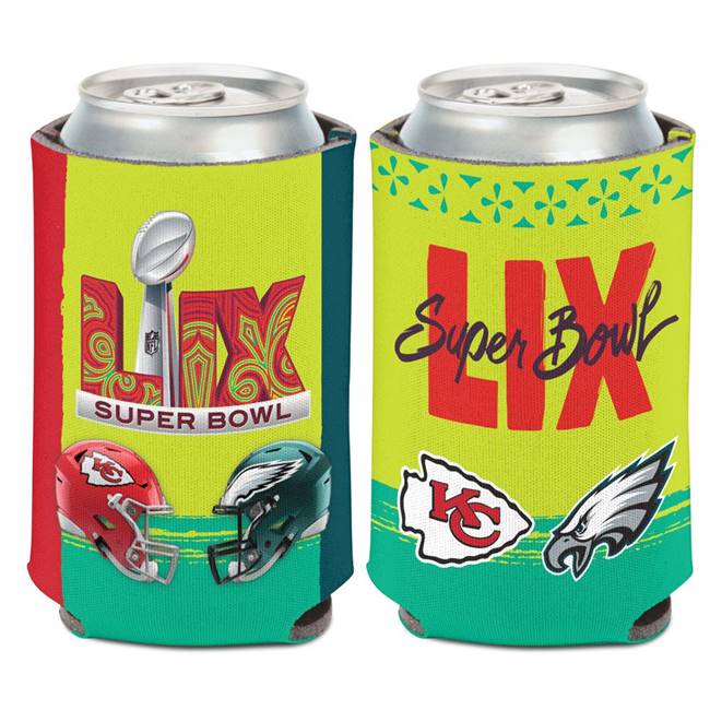 Kansas City Chiefs vs Philadelphia Eagles Super Bowl LIX 12oz. Can ...